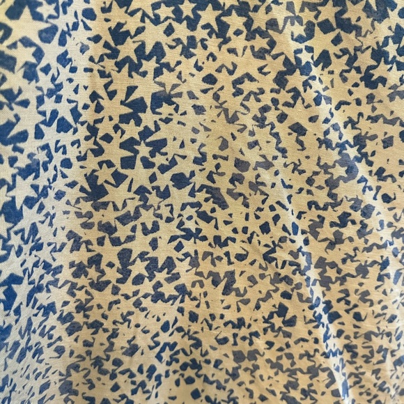 EUC Gap Cap Sleeve V-neck Star top - Picture 6 of 10